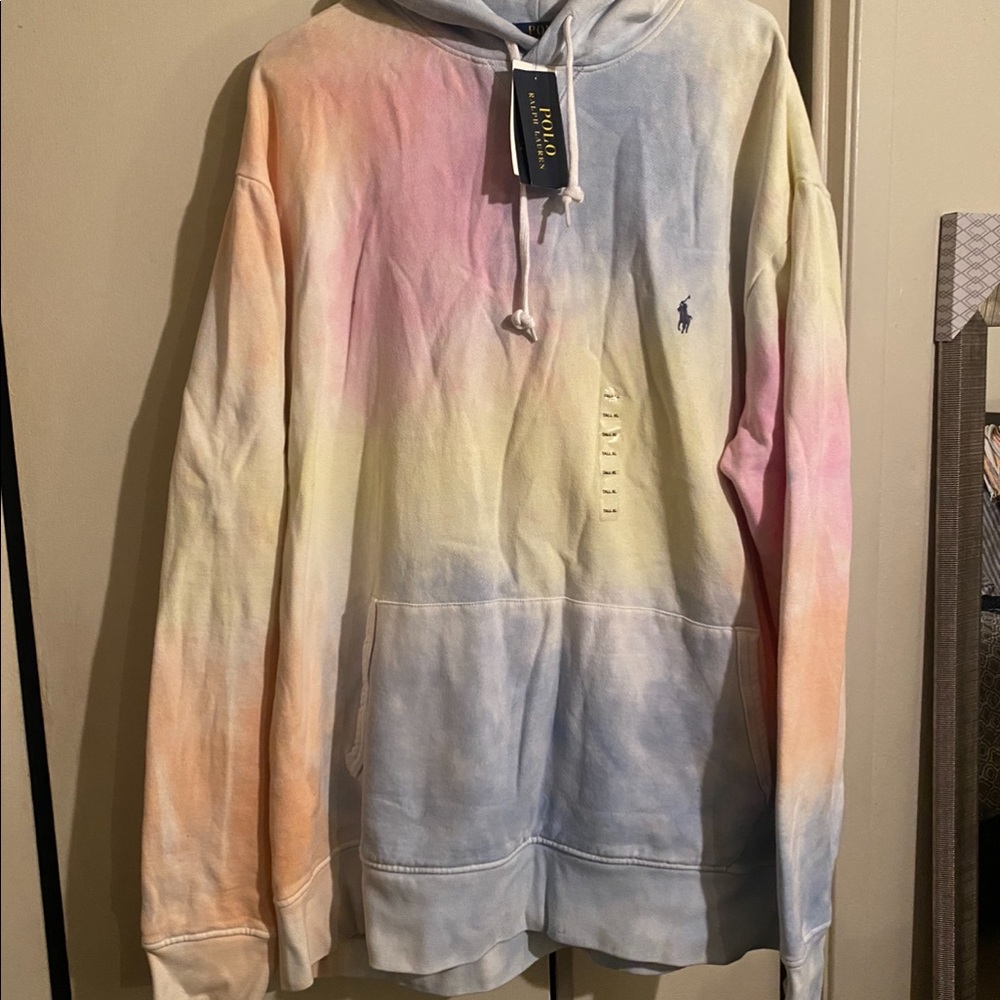 COPY - Tie dye polo hoodie/shorts